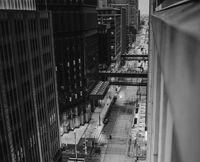 elevated view of minneapolis streets